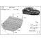 Scut motor metalic Opel Insignia B 2017-prezent