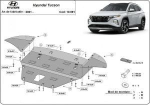 Default Category, Scut motor metalic Hyundai Tucson 2021-prezent - autogedal.ro