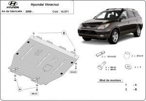 Default Category, Scut motor metalic Hyundai Veracruz 2009-2015 - autogedal.ro