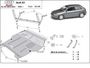 Default Category, Scut motor metalic Audi A3 8L 1996-2003 - autogedal.ro