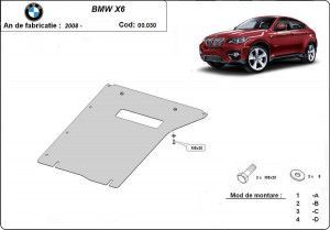 Scuturi Metalice Auto BMW X6, Scut metalic pentru cutia de viteze Bmw X6 E71 2008-2014 - autogedal.ro