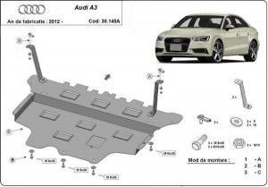 Default Category, Scut motor metalic Audi A3 8V Cutie Automata 2013-2020 - autogedal.ro