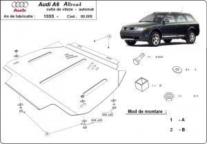 Default Category, Scut metalic pentru cutie de viteze - automata Audi Allroad C5 2000-2005 - autogedal.ro