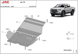 Scuturi Metalice Auto, Scut motor metalic Jac T8 2018-prezent - autogedal.ro