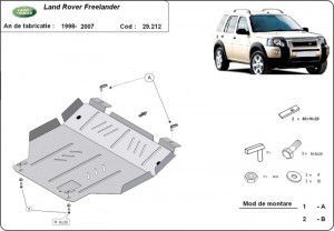 Default Category, Scut motor metalic Land Rover Freelander 1998-2006 - autogedal.ro