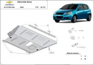 Scuturi Metalice Auto, Scut motor metalic Chevrolet Aveo 2008-2011 - autogedal.ro