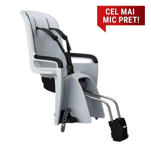 Transport copii - Scaune pentru transport copii, cu montare pe bicicleta, Scaun pentru copii, Thule RideAlong2 Light Grey, cu montare pe bicicleta in spate - autogedal.ro