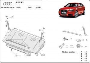 Default Category, Scut motor metalic Audi A3 8P 2003-2008 - autogedal.ro