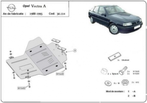 Scuturi Metalice Auto Opel, Scut motor metalic Opel Vectra A 1988-1995 - autogedal.ro