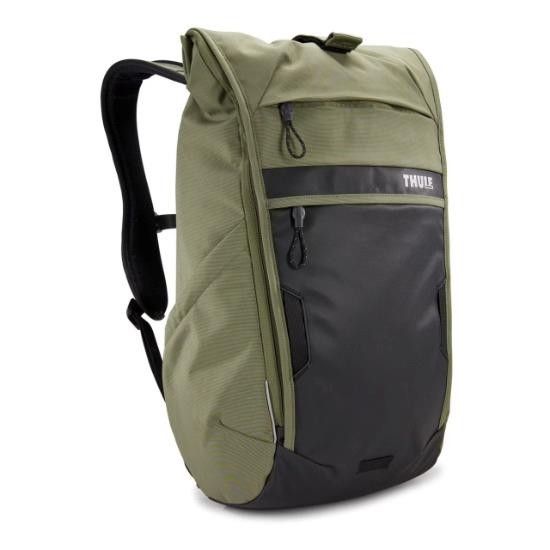 Rucsac urban cu compartiment laptop Thule Paramount Commuter 18L Olive Green