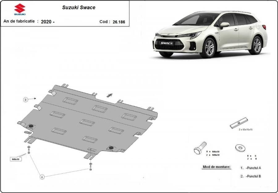 Scut motor metalic Suzuki Swace 2020-prezent