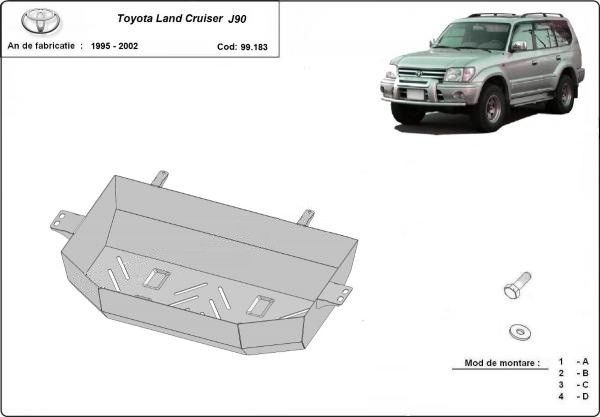 Scut rezervor Toyota Land Cruiser J90 1996-2002