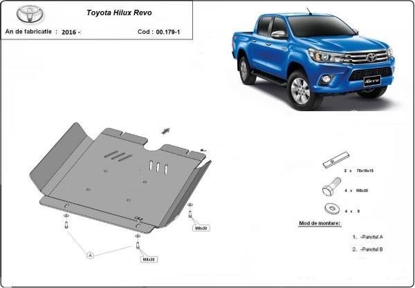 Scut metalic cutie de viteze Toyota Hilux Revo 2016-2021