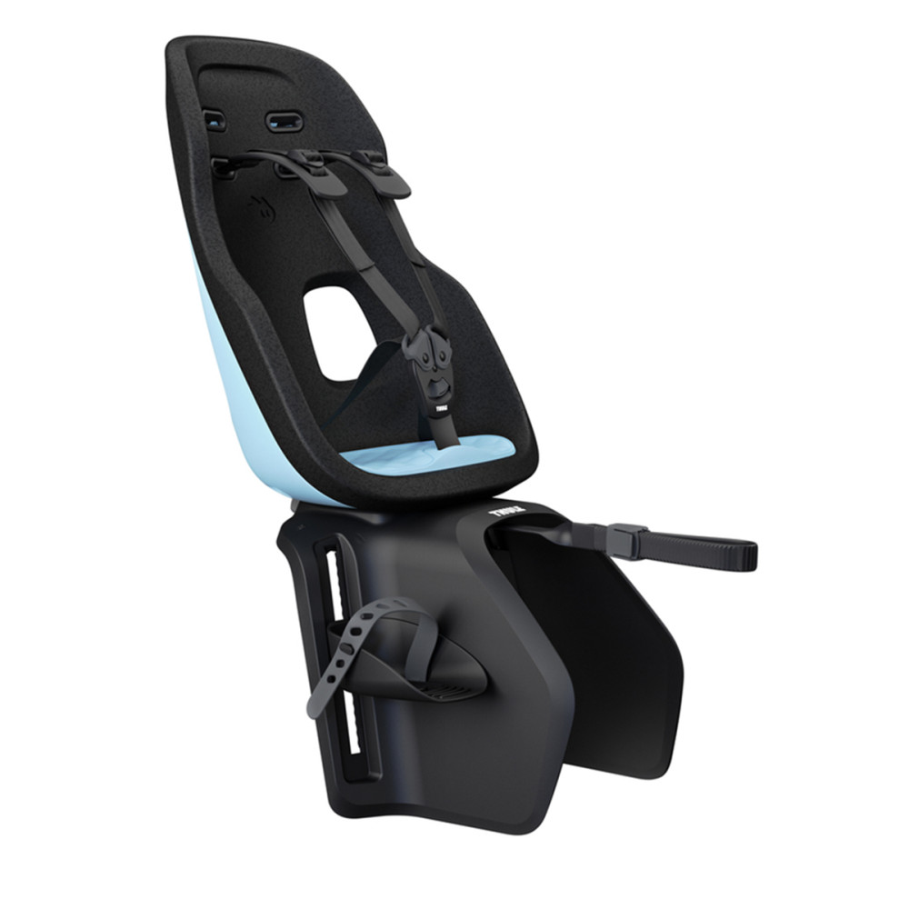 Scaun pentru copii, Thule Yepp Nexxt 2 Maxi Aquamarine Blue Rack mounted, cu montare pe bicicleta in spate