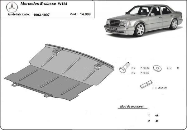 Scut motor metalic Mercedes E-Class W214 1993-1997