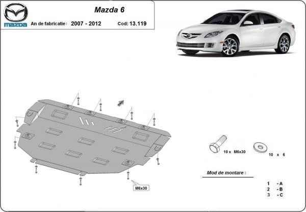 Scut motor metalic Mazda 6 2008-2012