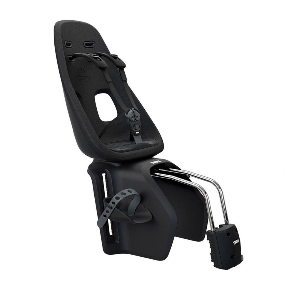 Scaun pentru copii, cu montare pe bicicleta in spate - Thule Yepp Nexxt FRAME Maxi Obsidian