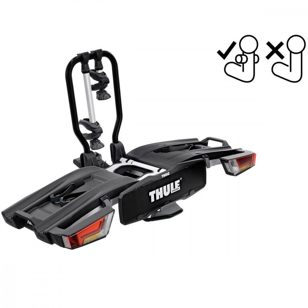 Suport 2 biciclete cu prindere pe carligul de remorcare Thule EasyFold XTF 2